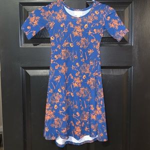 Girls Lularoe Adeline Dress size 6. New